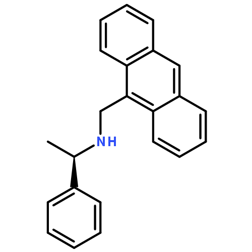 9-Anthracenemethanamine, N-[(1R)-1-phenylethyl]-