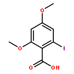 Benzoic acid, 2-iodo-4,6-dimethoxy-