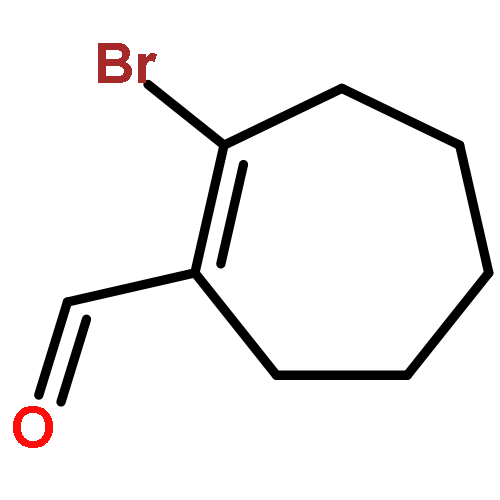 1-Cycloheptene-1-carboxaldehyde, 2-bromo-