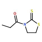 2-Thiazolidinethione, 3-(1-oxopropyl)-