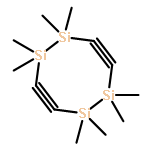 1,2,5,6-TETRASILACYCLOOCTA-3,7-DIYNE, 1,1,2,2,5,5,6,6-OCTAMETHYL-