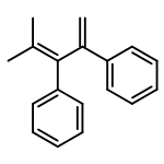 BENZENE, 1,1'-[1-METHYLENE-2-(1-METHYLETHYLIDENE)-1,2-ETHANEDIYL]BIS-