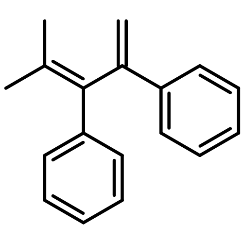 BENZENE, 1,1'-[1-METHYLENE-2-(1-METHYLETHYLIDENE)-1,2-ETHANEDIYL]BIS-