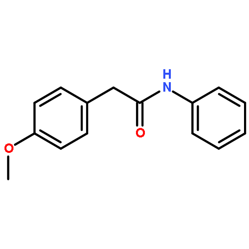 BENZENEACETAMIDE, 4-METHOXY-N-PHENYL-