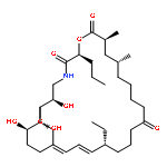 1-Oxa-4-azacyclooctacosa-12,14-diene-3,20,28-trione,16-ethyl-6,8,9-trihydroxy-12-(methoxymethyl)-25,27-dimethyl-2-propyl-,(2S,6S,8S,9R,12Z,14E,16R,25R,27S)-