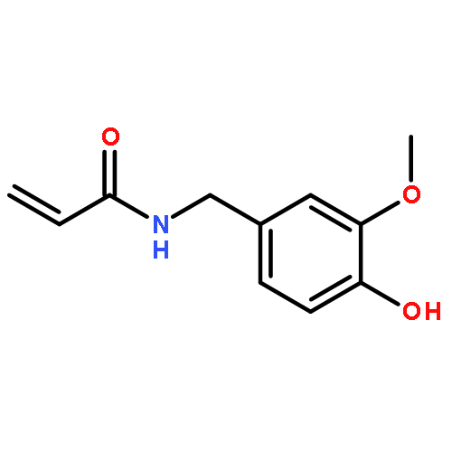 2-Propenamide, N-[(4-hydroxy-3-methoxyphenyl)methyl]-