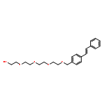 2,5,8,11-TETRAOXATRIDECAN-13-OL, 1-[4-(2-PHENYLETHENYL)PHENYL]-