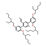 Poly[[2,2'',5,5''-tetrakis[(2-ethylhexyl)oxy][1,1':4',1''-terphenyl]-2',5'-diyl]-1
,2-ethenediyl]