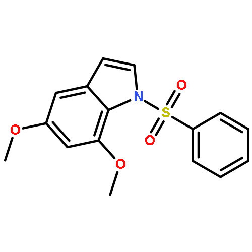 1H-INDOLE, 5,7-DIMETHOXY-1-(PHENYLSULFONYL)-