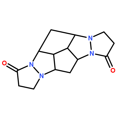 1H,7H-DIPYRAZOLO[1,2-A:1',2'-A']PENTALENO[1,6-CD:3,4-C'D']DIPYRAZOLE-1,7-DIONE, DODECAHYDRO-