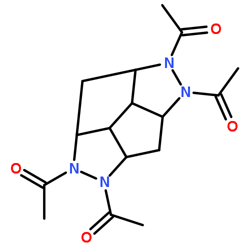 Pentaleno[1,6-cd:3,4-c'd']dipyrazole, 1,2,4,5-tetraacetyldodecahydro-