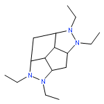 PENTALENO[1,6-CD:3,4-C'D']DIPYRAZOLE, 1,2,4,5-TETRAETHYLDODECAHYDRO-