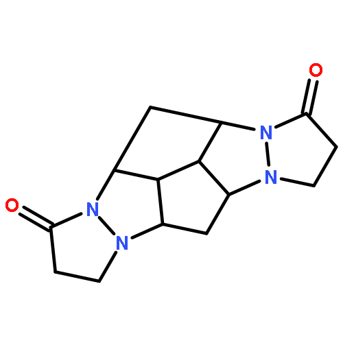 1H,9H-DIPYRAZOLO[1,2-A:1',2'-A']PENTALENO[1,6-CD:3,4-C'D']DIPYRAZOLE-1,9-DIONE, DODECAHYDRO-