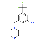 Benzenamine, 3-[(4-methyl-1-piperazinyl)methyl]-5-(trifluoromethyl)-