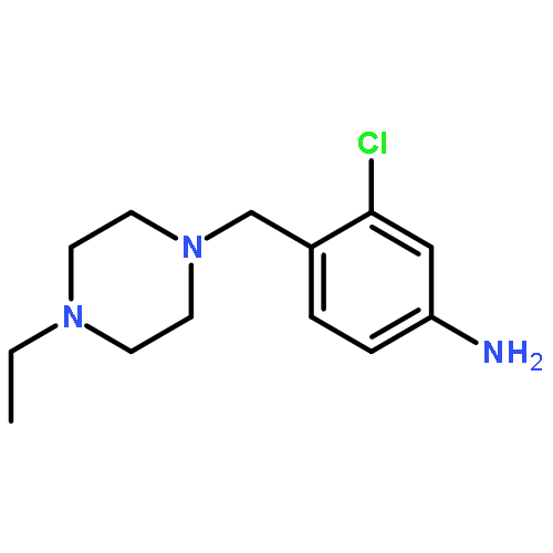 Benzenamine, 3-chloro-4-[(4-ethyl-1-piperazinyl)methyl]-