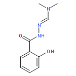 BENZOIC ACID, 2-HYDROXY-, [(DIMETHYLAMINO)METHYLENE]HYDRAZIDE