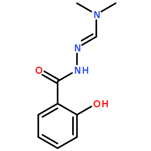 BENZOIC ACID, 2-HYDROXY-, [(DIMETHYLAMINO)METHYLENE]HYDRAZIDE