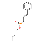 PHOSPHINIC ACID, [(2E)-3-PHENYL-2-PROPENYL]-, BUTYL ESTER