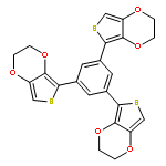 THIENO[3,4-B]-1,4-DIOXIN, 5,5',5''-(1,3,5-BENZENETRIYL)TRIS[2,3-DIHYDRO-