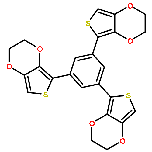 THIENO[3,4-B]-1,4-DIOXIN, 5,5',5''-(1,3,5-BENZENETRIYL)TRIS[2,3-DIHYDRO-