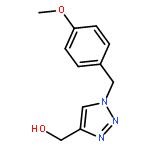 1H-1,2,3-Triazole-4-methanol, 1-[(4-methoxyphenyl)methyl]-