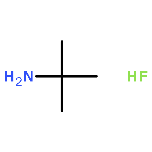 2-Propanamine, 2-methyl-, hydrofluoride