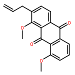 9,10-ANTHRACENEDIONE, 1,8-DIMETHOXY-2-(2-PROPENYL)-