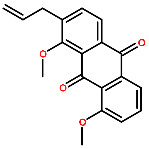 9,10-ANTHRACENEDIONE, 1,8-DIMETHOXY-2-(2-PROPENYL)-