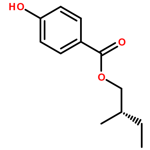 Benzoic acid, 4-hydroxy-, (2S)-2-methylbutyl ester