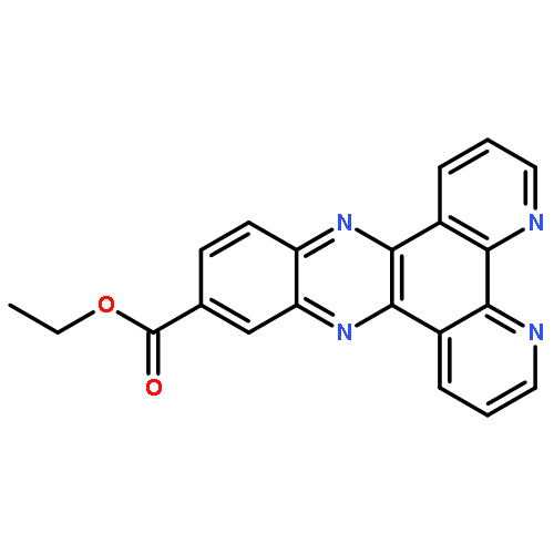 DIPYRIDO[3,2-A:2',3'-C]PHENAZINE-11-CARBOXYLIC ACID, ETHYL ESTER