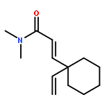 2-Propenamide, 3-(1-ethenylcyclohexyl)-N,N-dimethyl-, (2E)-