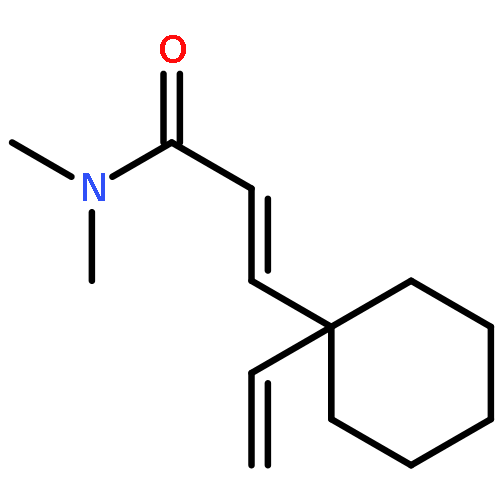 2-Propenamide, 3-(1-ethenylcyclohexyl)-N,N-dimethyl-, (2E)-