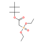 ACETIC ACID, (DIETHOXYPHOSPHINYL)-, 1,1,2,2-TETRAMETHYLPROPYL ESTER