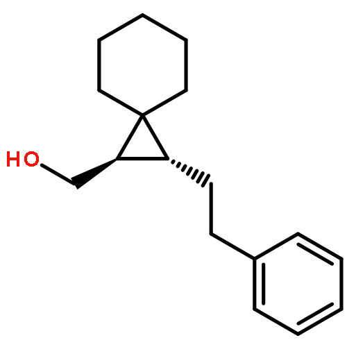 Spiro[2.5]octane-1-methanol, 2-(2-phenylethyl)-, (1R,2R)-rel-