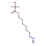 PROPANOIC ACID, 2-BROMO-2-METHYL-, 6-AZIDOHEXYL ESTER