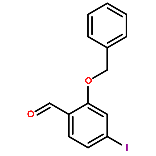 Benzaldehyde, 4-iodo-2-(phenylmethoxy)-