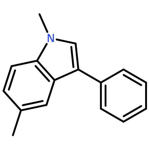 1H-INDOLE, 1,5-DIMETHYL-3-PHENYL-