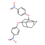 TRICYCLO[3.3.1.13,7]DECANE, 1,3-BIS(4-NITROPHENOXY)-