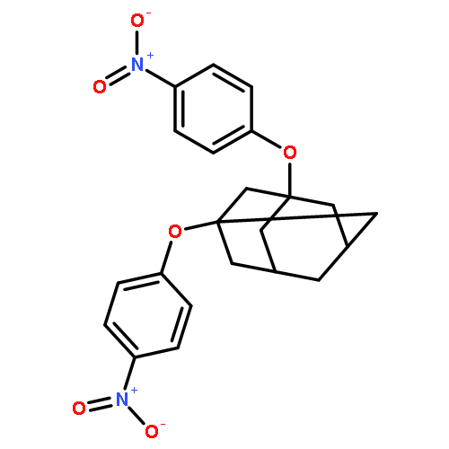 TRICYCLO[3.3.1.13,7]DECANE, 1,3-BIS(4-NITROPHENOXY)-