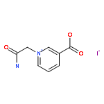 Pyridinium, 1-(2-amino-2-oxoethyl)-3-carboxy-, iodide