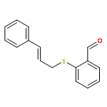 BENZALDEHYDE, 2-[[(2E)-3-PHENYL-2-PROPENYL]THIO]-