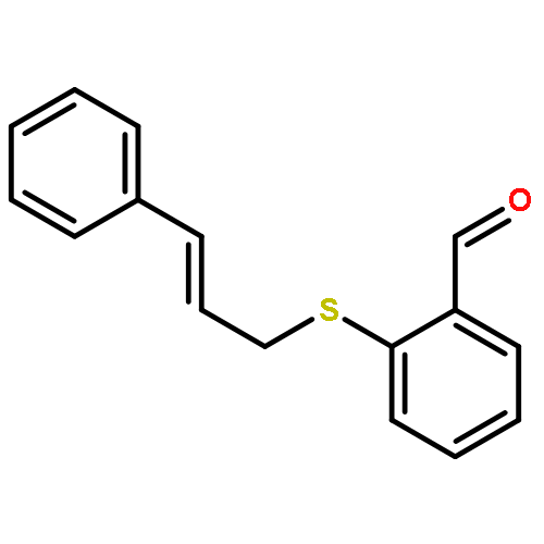 BENZALDEHYDE, 2-[[(2E)-3-PHENYL-2-PROPENYL]THIO]-