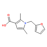 1-(Furan-2-ylmethyl)-2,5-dimethyl-1H-pyrrole-3-carboxylic acid