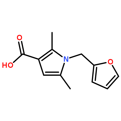 1-(Furan-2-ylmethyl)-2,5-dimethyl-1H-pyrrole-3-carboxylic acid