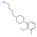 1-PIPERAZINEBUTANAMINE, 4-(3-CHLORO-2-METHOXYPHENYL)-