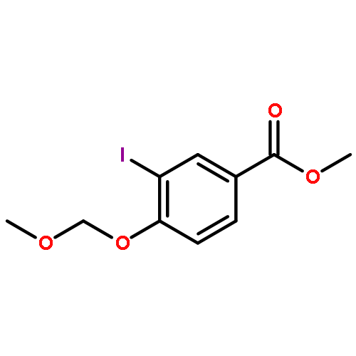 Benzoic acid, 3-iodo-4-(methoxymethoxy)-, methyl ester