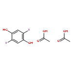 1,4-Benzenediol, 2,5-diiodo-, diacetate