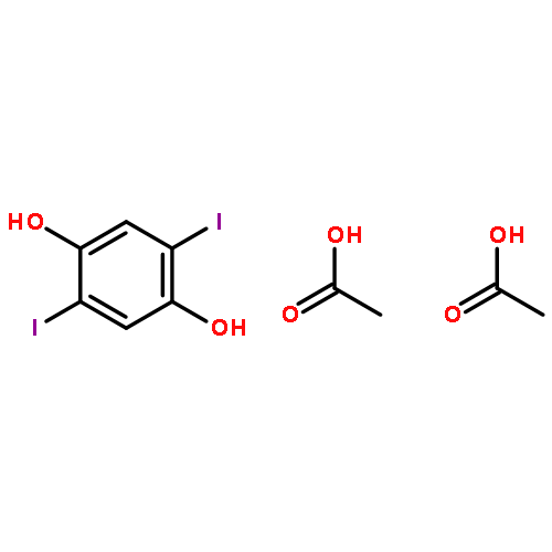 1,4-Benzenediol, 2,5-diiodo-, diacetate