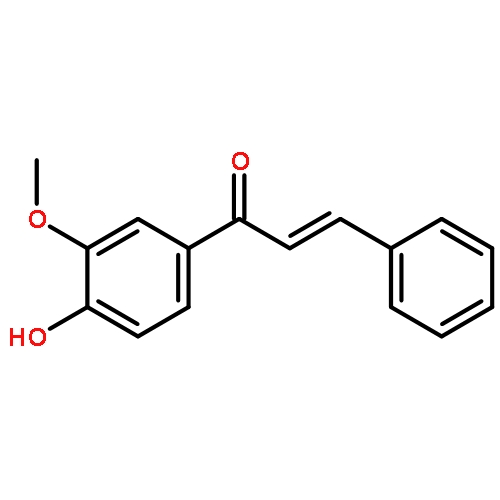 2-Propen-1-one, 1-(4-hydroxy-3-methoxyphenyl)-3-phenyl-