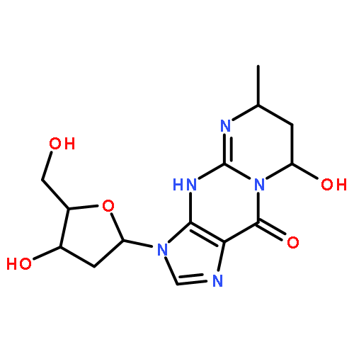 (6s,8s)-8-hydroxy-3-[(2s,4s,5r)-4-hydroxy-5-(hydroxymethyl)oxolan-2-yl]-6-methyl-4,6,7,8-tetrahydropyrimido[1,2-a]purin-10-one